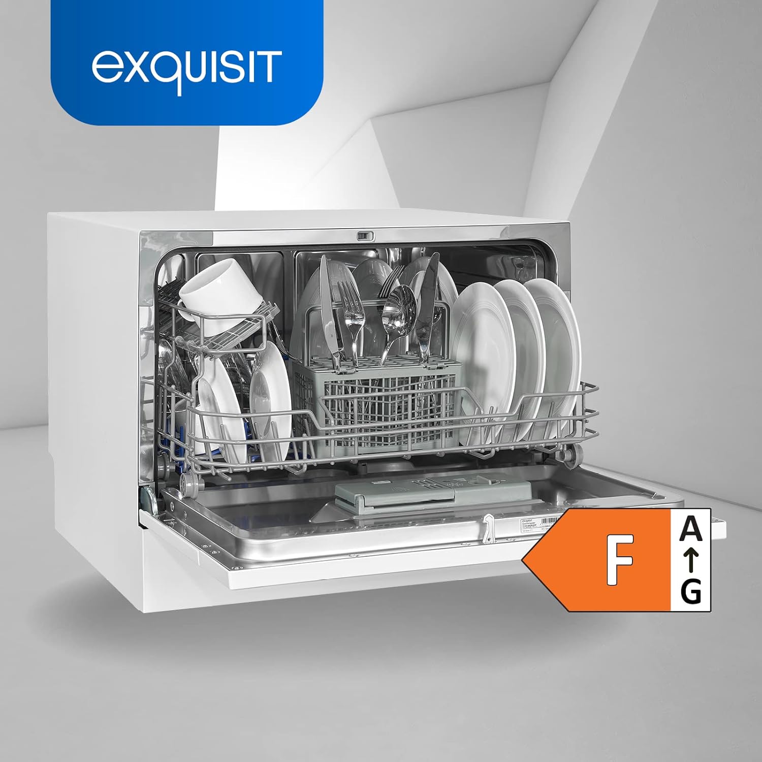 206-030 Exquisit Shop F Bareiss Kompaktspülmaschine GSP Elektro Weiss -